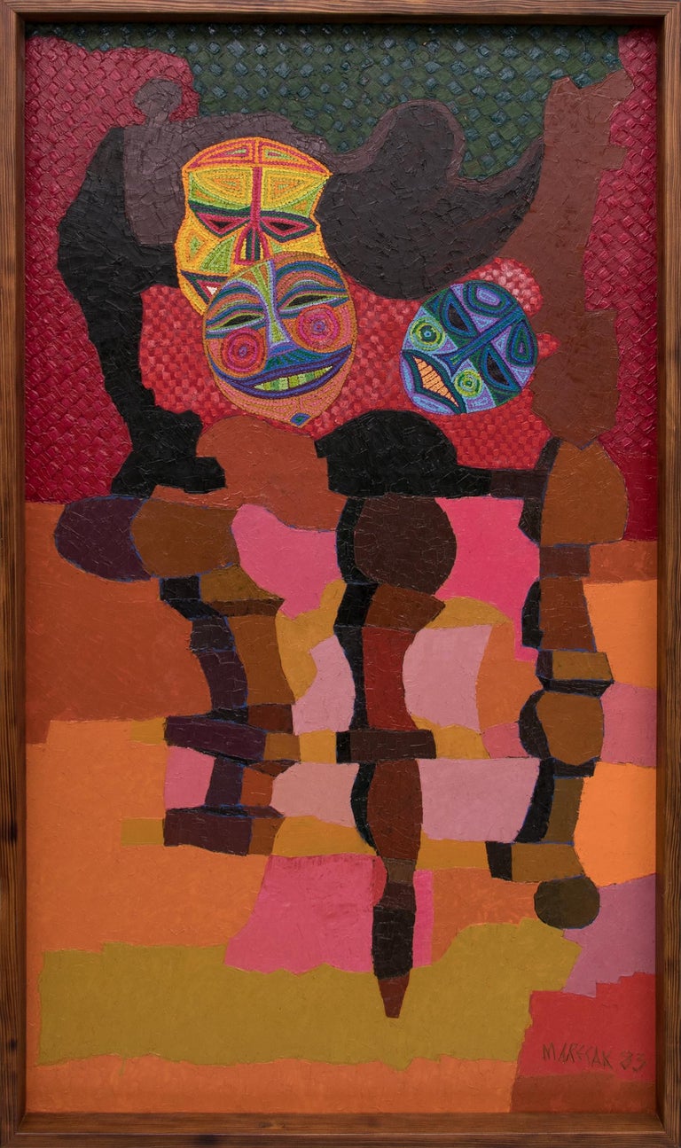 Edward Marecak - Still Life with Masks.jpg